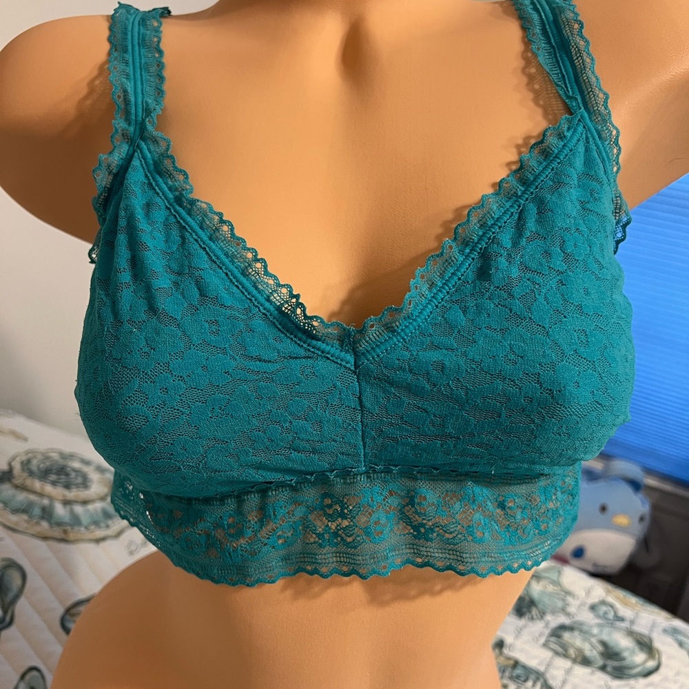 Gap Teal Lace Bralette